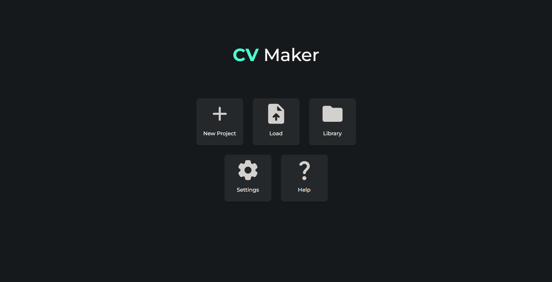 Free CV Maker screenshot